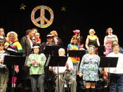 Members of the Freeport Lioness-Lions Club perform "One Hit Wonders...Fashions, Fads and Trends," in last year's annual Variety Show at The Freeport Performing Arts Center.