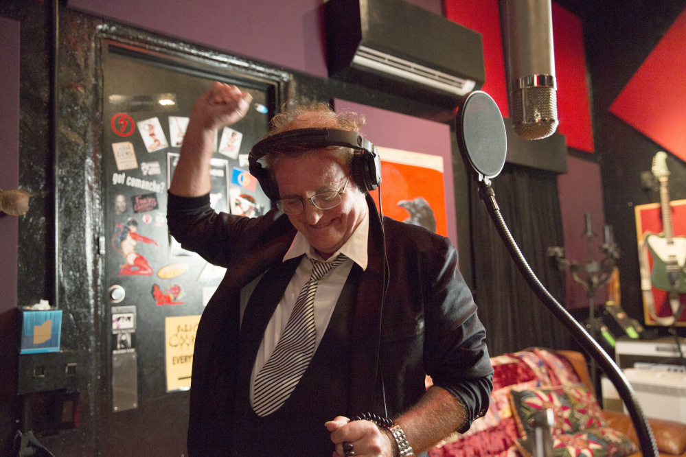 Terry Reid records music in the studio at actor Johnny Depp’s house in Los Angeles. Depp and Aerosmith guitarist Joe Perry have helping Reid revitalize his career. Photo for The Washington Post by Jeremy and Claire Weiss-Day19