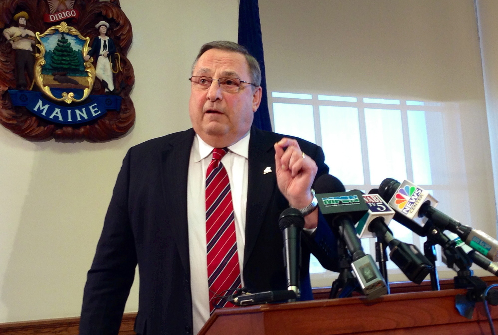 Gov. Paul LePage