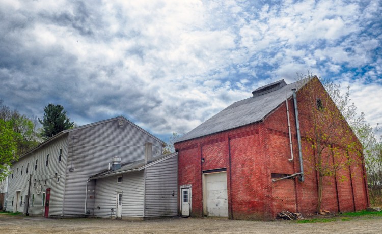 This building at 463 Water St. in Gardiner is the site of a proposed distillery.