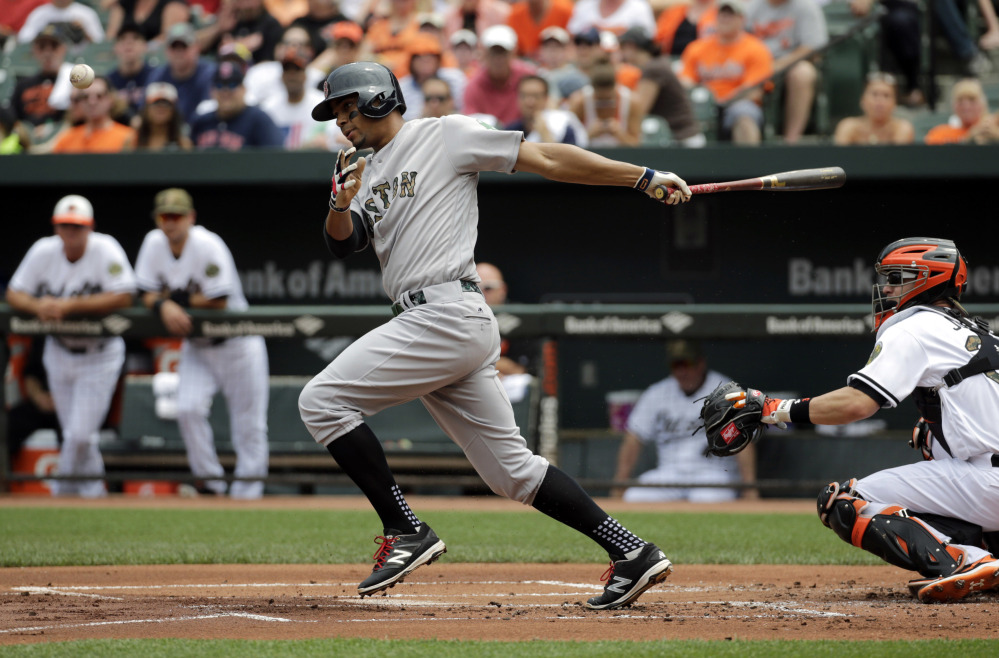 Xander Bogaerts has shown steady improvement since becoming a regular in the Red Sox lineup in 2014. This season, he made his first All-Star team and is third in the majors in hits.