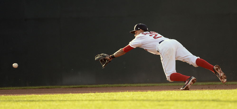 Mauricio Dubon was expected to be a fill-the-roster player when he was drafted in the 26th round by Boston in 2013. Now he's a legitimate infield prospect.