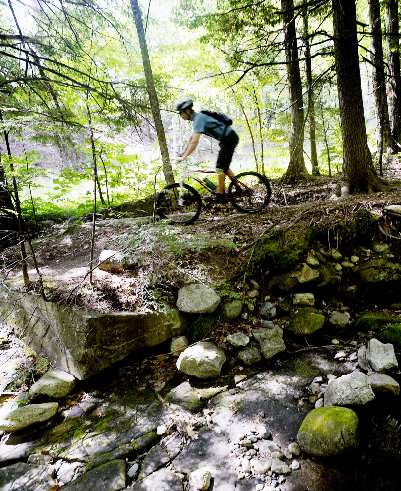 Darby Urey, a Coastal Mountain Land Trust board member, used to make regular trips from Scarborough to Camden for mountain biking, hiking and skiing, until he and his wife decided to move to the area.