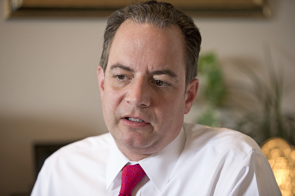 Republican National Committee Chairman Reince Priebus: Scott Applewhite/Associated Press