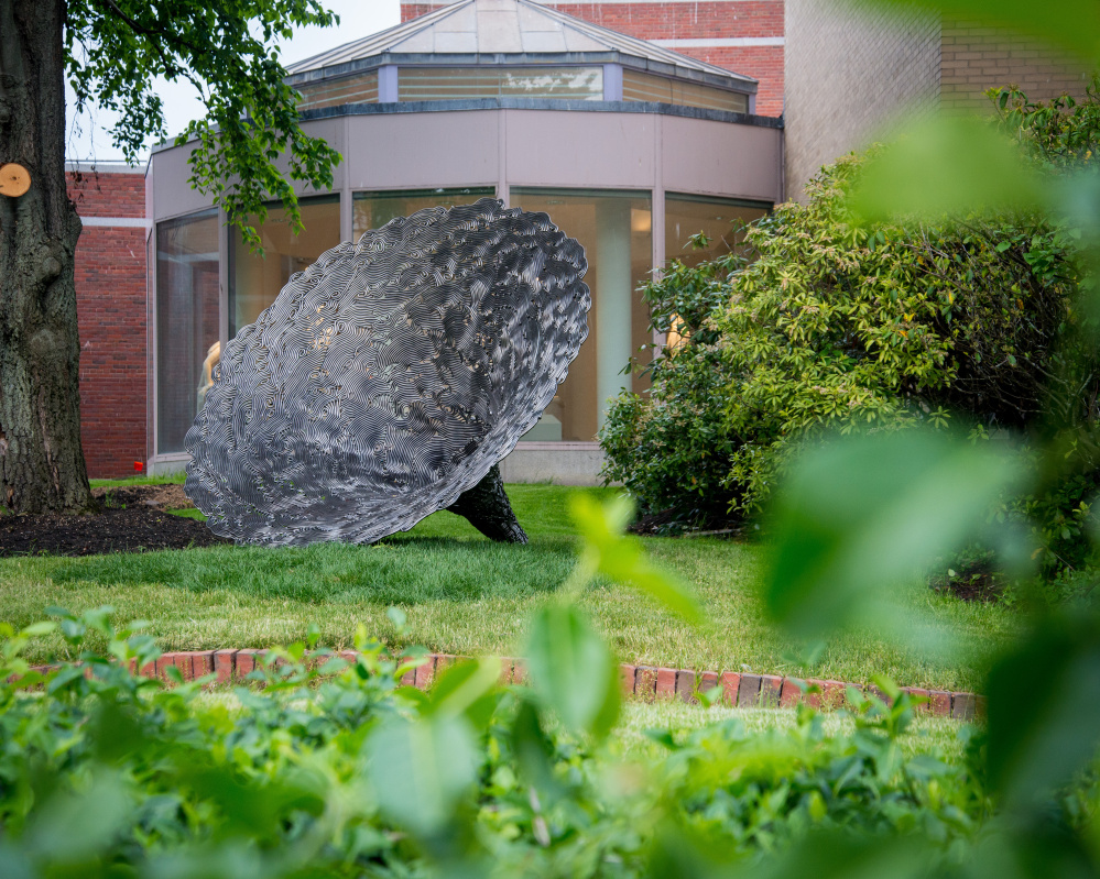 'Hearsay' was installed in May at the Portland Museum of Art.