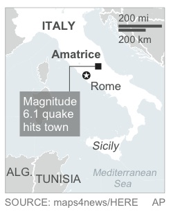 ITALY QUAKE_Wake