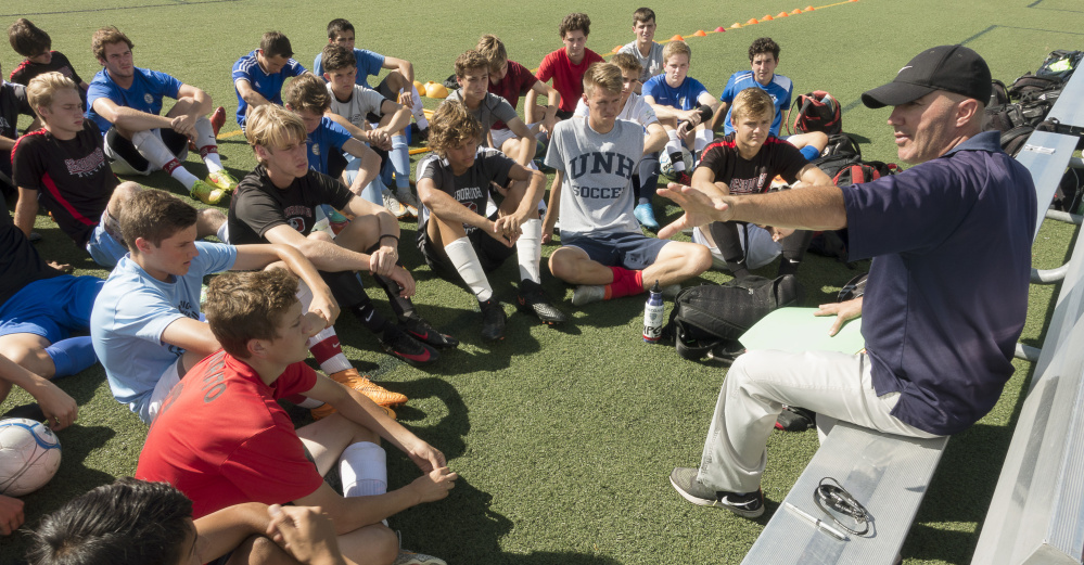 Scarborough Coach Mark Diaz has been through it all, with seven state titles since 1998. He said this season's title race will be wide open.