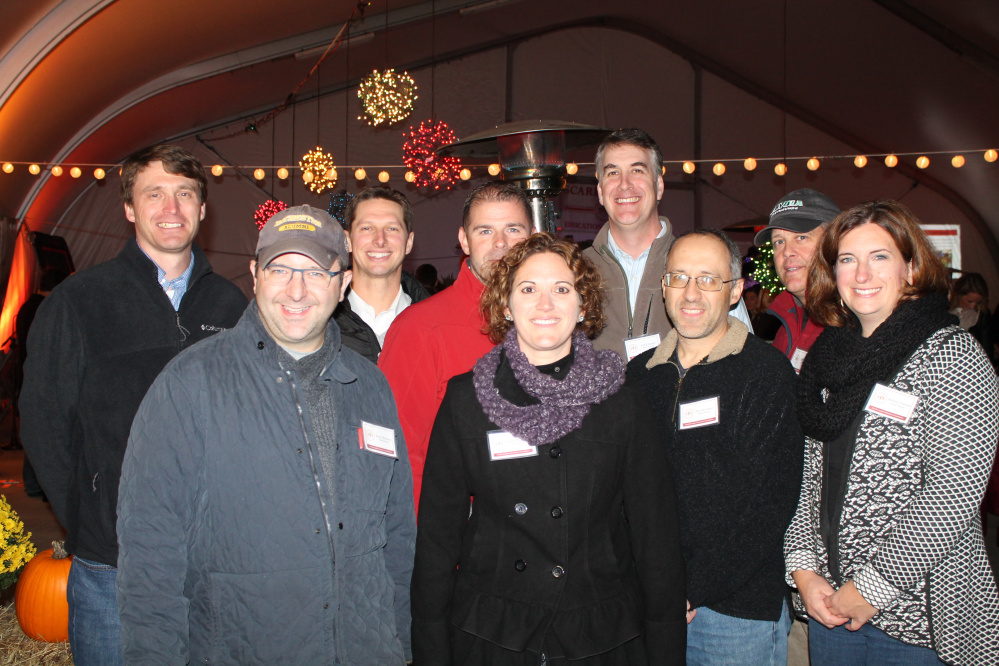 The Scarborough Education Foundation board, from left, David Strouse, Bryan Shumway, Jack Murphy, Joe Ingream, Betsy Chalmers, Jeff Ertman, Chris Brownsey, Will Leadley and Andrea Fravert.