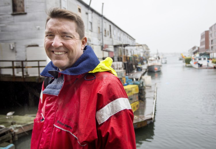 Matt Jacobson, executive director of the Maine Lobster Marketing Collaborative, is also vice president of the Maine Cancer Foundation board of directors.