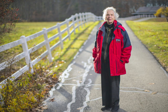 "Farming is my blood," says Helen Norton, of Harpswell.