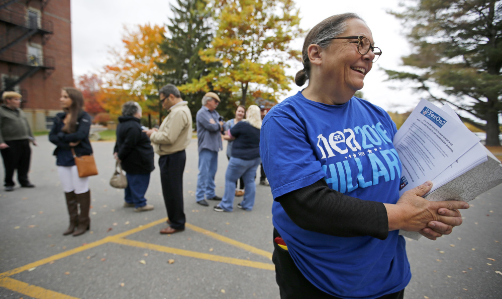 "We are happy to talk about the concept of it. Whether or not we are able to come to any agreement depends." 
 LOIS KILBY-CHESLEY 
 president, Maine Education Association