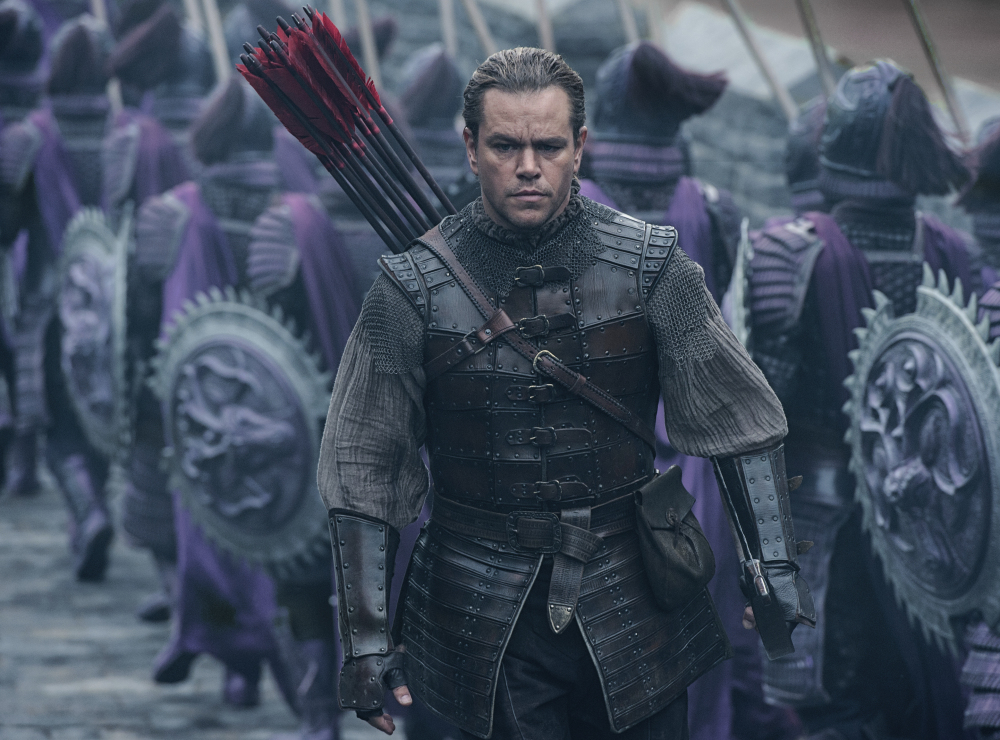 Matt Damon plays William Garin  in a scene from "The Great Wall."