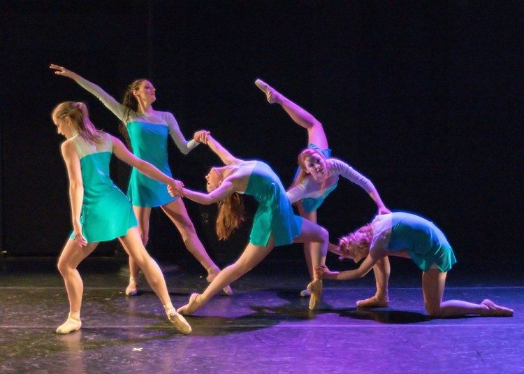 Portland Ballet dancers in Fernando Ramos Cintron's "From the Cracks," which offers a "sense of resurgent beauty."