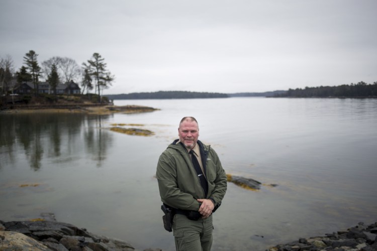 Dan Devereaux at Mere Point Boat Launch.