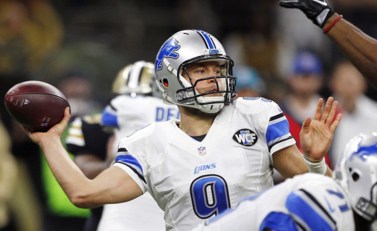 Quarterback Matthew Stafford is entering the final year of his contract and hopes a deal can be reached so he can stay with Detroit. Stafford might be able to get more than a $140 million, six-year deal.