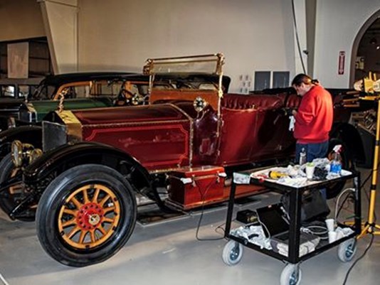 This rare Rolls-Royce was vandalized while it was stored in a trailer in Portland Friday night.