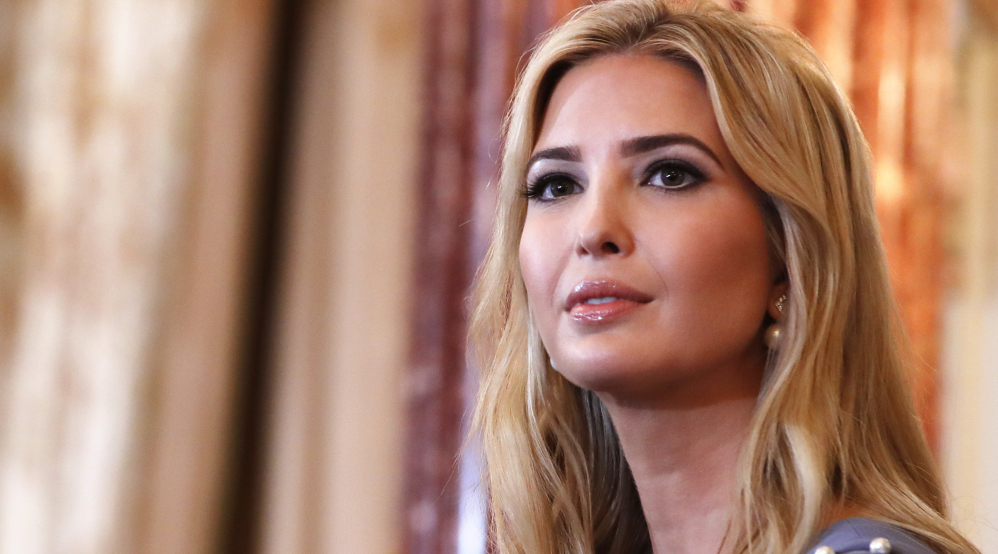 Ivanka Trump listens during a 2017 Trafficking in Persons Report ceremony at the State Department, Tuesday, June 27, 2017, in Washington. (AP Photo/Jacquelyn Martin)