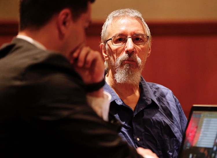 Burton Hagar in Portland Unified Court on Friday morning.