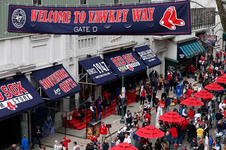 Yawkey Way in 2014