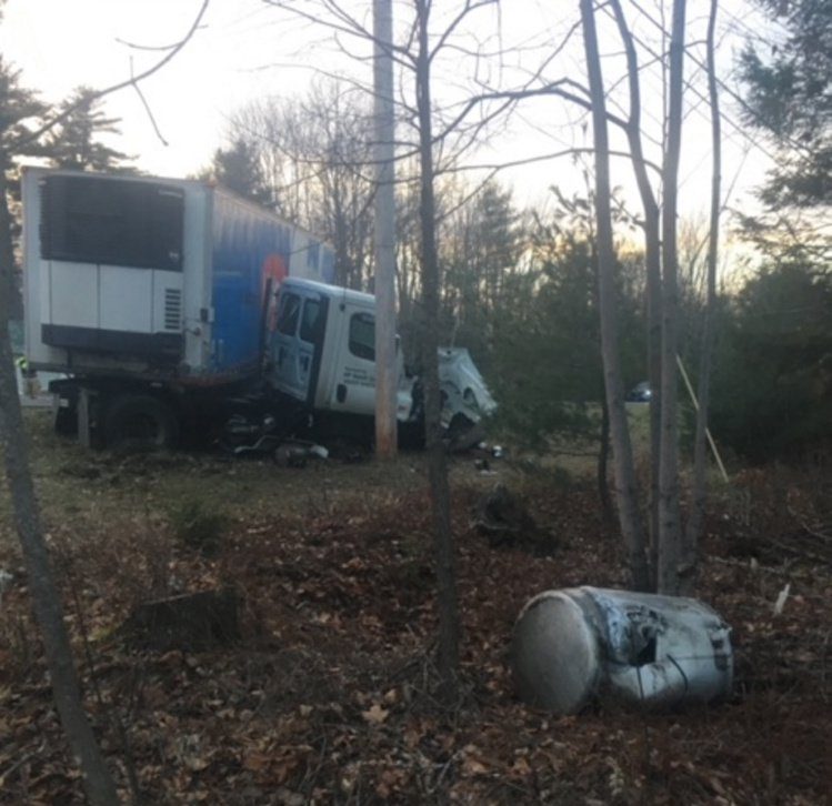 A head-on crash between a passenger vehicle and tractor trailer killed one person Saturday in Fairfield.