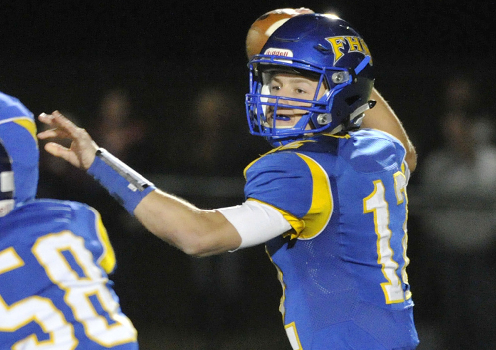 Falmouth's Jack Bryant threw the ball, carried the ball and had a hand in 35 TDs.