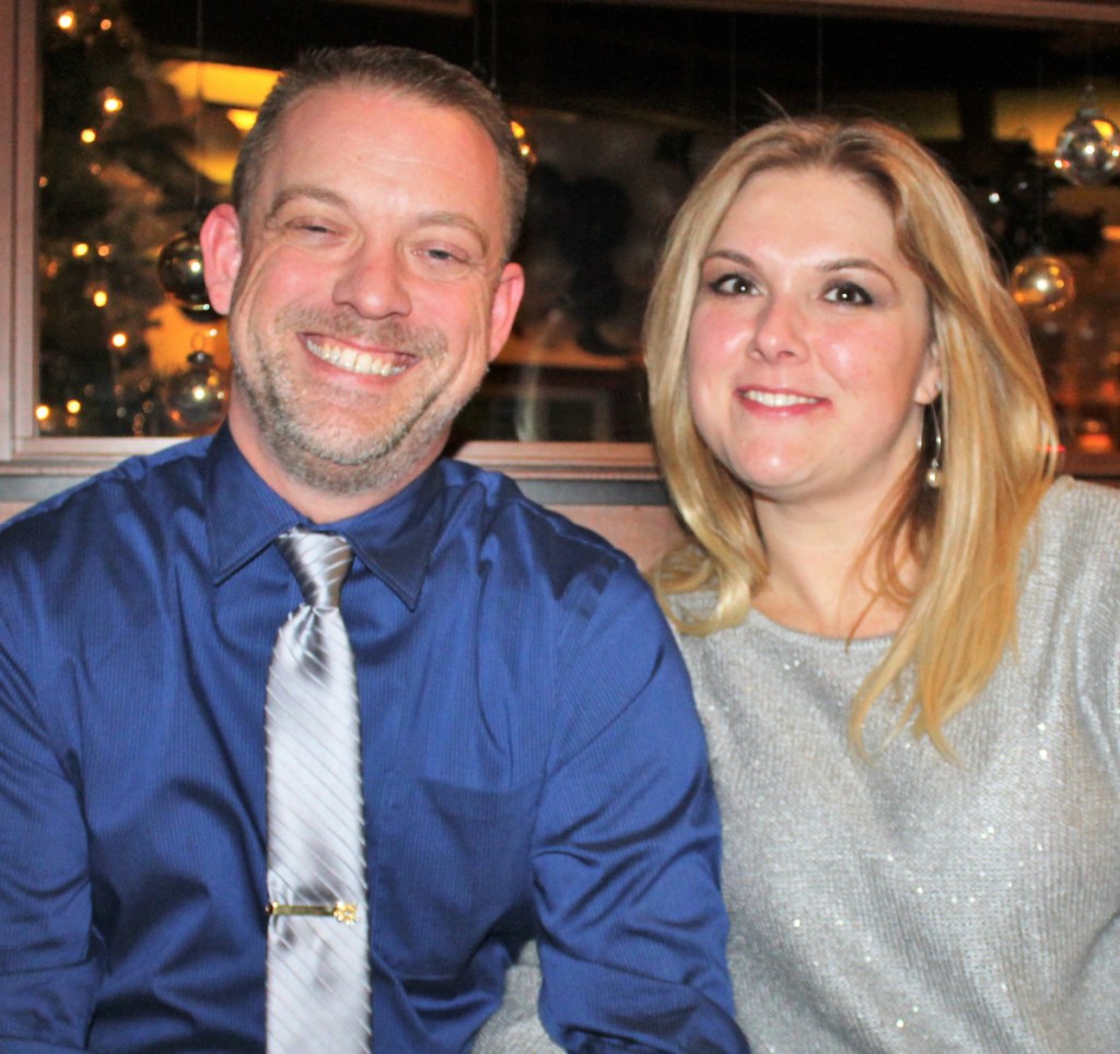 Dan Wehr of Brunswick and Amy Abildgaard of Windham.