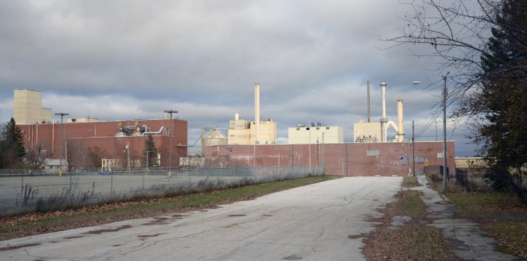 The Old Town mill at the center of a lucrative energy contract with the University of Maine photographed in 2017.