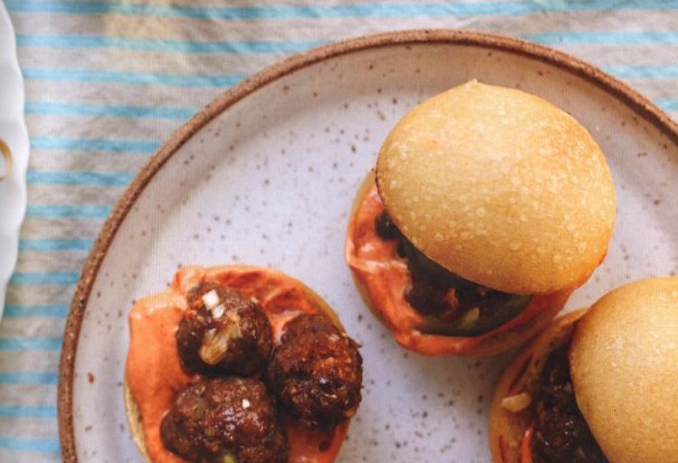 This recipe for Beef Bulgogi Meatballs makes 18 slider patties or 40 to 50 meatballs.