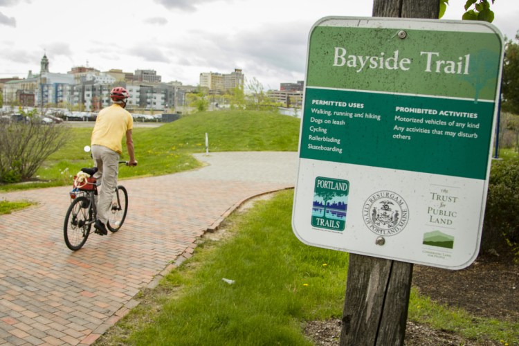 Matt Hock, who was riding a bike Sunday on Bayside Trail and uses the path frequently, didn't have a strong opinion about renaming the trail to honor Martin Luther King Jr. "I am fine with it," he said.