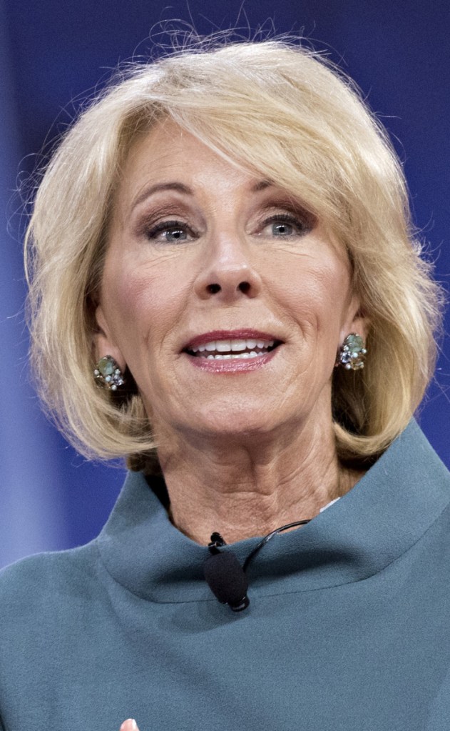 Education Secretary Betsy DeVos