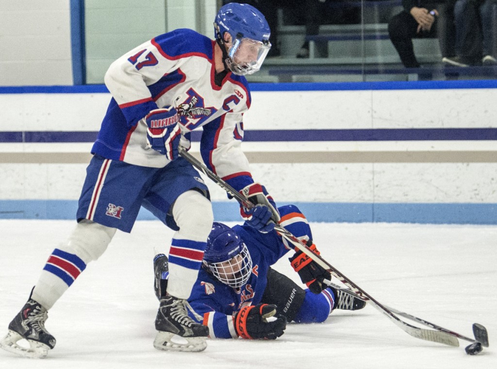 As a member of the hockey team at Messalonskee, Cole Smith sometimes had to work in 5 a.m. practices to his busy schedule.