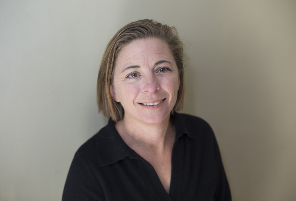 PORTLAND, ME - OCTOBER 19: Portland school board candidate Jeanne Swanton. (Staff photo by Derek Davis/Staff Photographer)