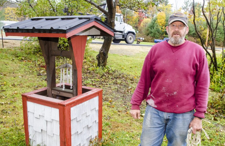 David H. Riddle, whose well has elevated levels of chloride from road salt, says the state has been responsive and keeping up with testing the water.