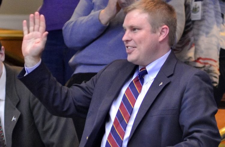 State Rep. Aaron Frey, D-Bangor, acknowledges his supporters after being elected attorney general Wednesday, but he might as well have been waving hello to most Mainers.