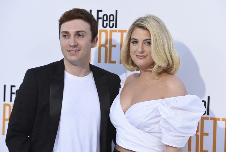 Meghan Trainor and Daryl Sabara
