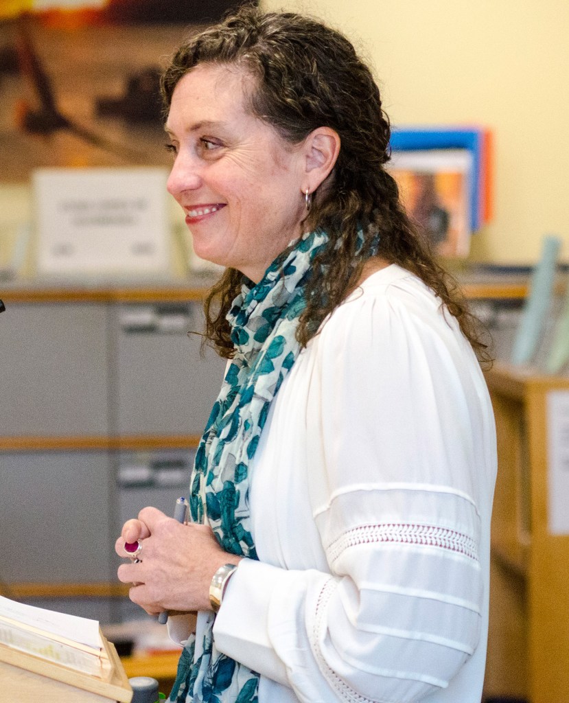 Judy Camuso, Gov. Janet Mills' nominee to head the Department of Inland Fisheries and Wildlife, testifies before the Committee on Inland Fisheries and Wildlife on Wednesday at the Cross State Office Building in Augusta. 