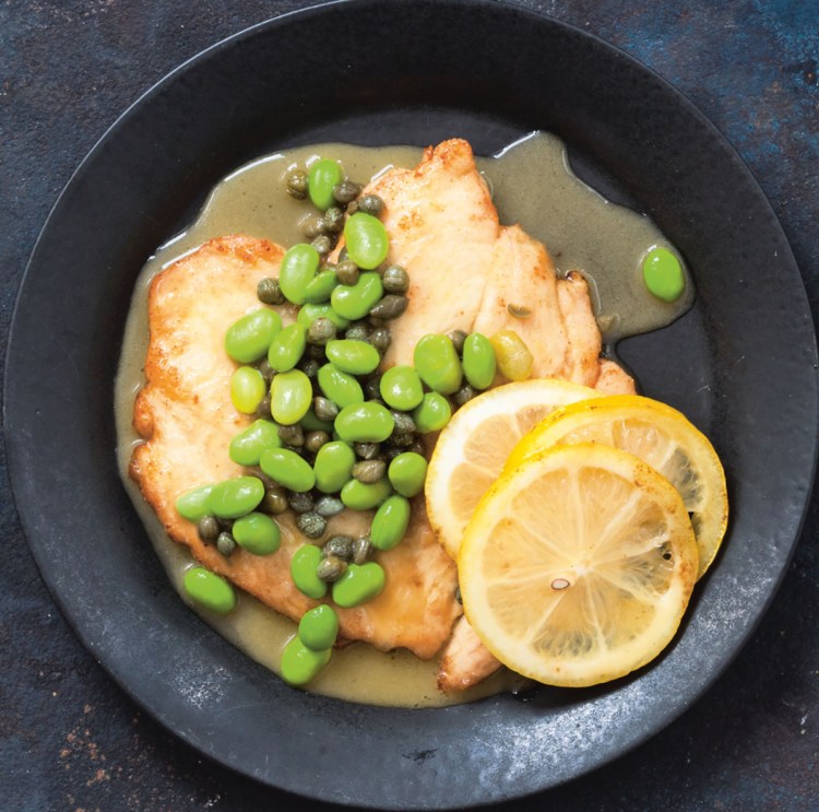 This recipe for Chicken Piccata serves four.