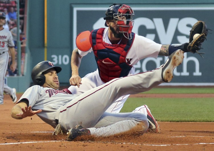 Trade rumors again surround Boston's Blake Swihart with Dave Dombrowski saying the team won't carry three catchers this year.