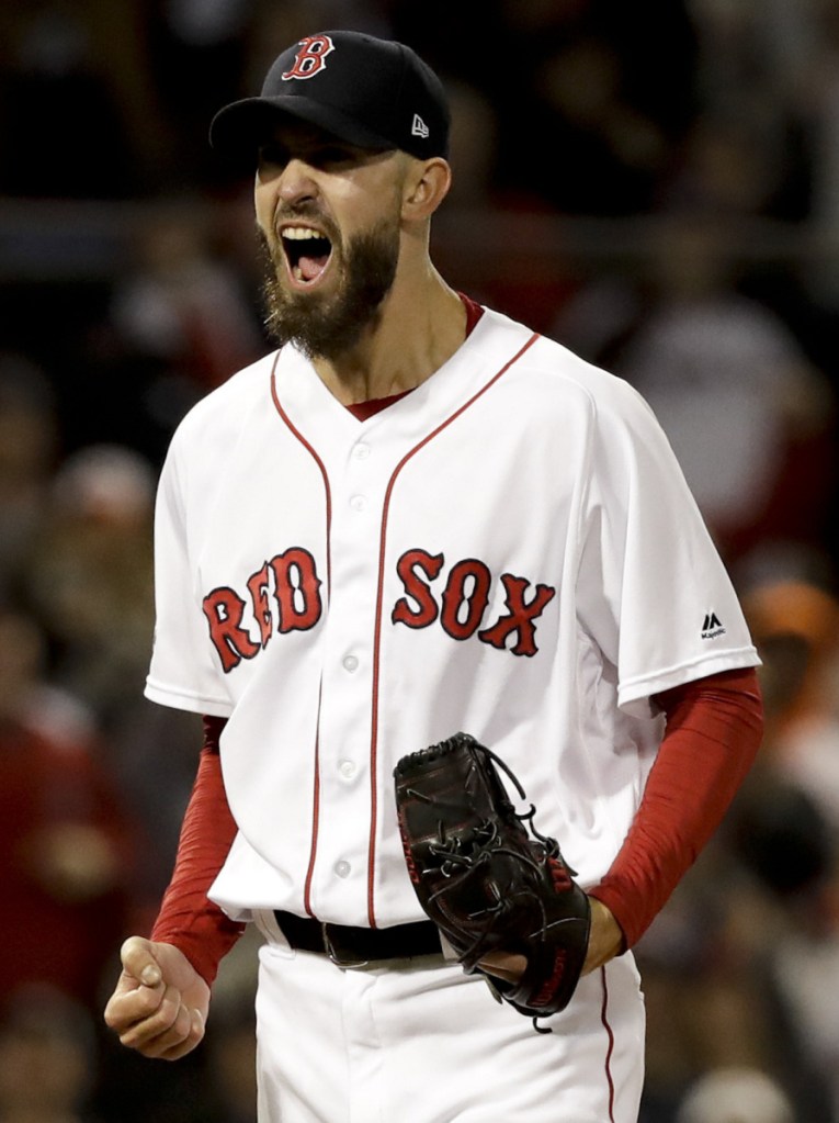 Rick Porcello, the most experienced starter in the Red Sox rotation, is being helped on his change-up this spring by Eduardo Rodriguez, a starter with far less experience.