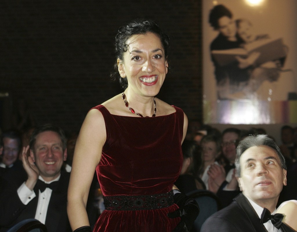 Andrea Levy, shown in 2005, was best known for "Small Island," the story of two couples whose lives intertwine in London after World War II.