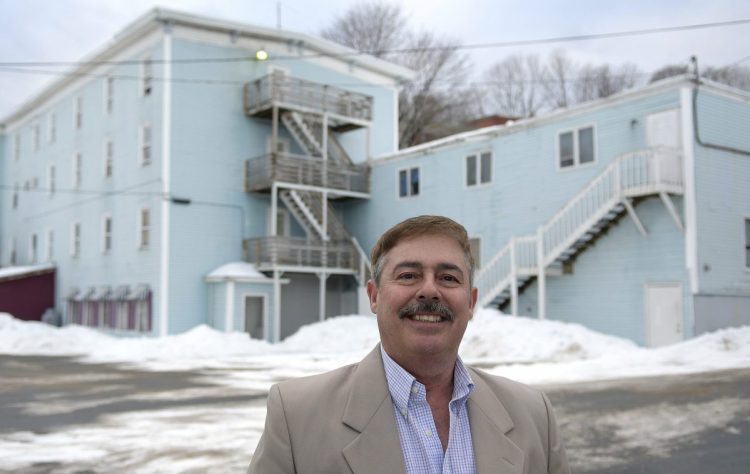 Augusta landlord Larry Fleury recently sold most of his portfolio of Augusta properties, including the Edwards House, shown here. He said Thursday that he plans on staying in Augusta.