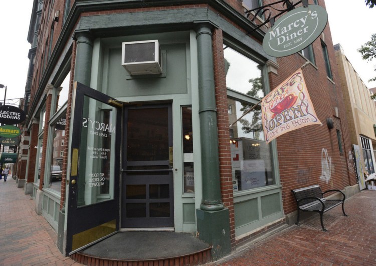 Marcy's Diner in Portland, shown in 2015.