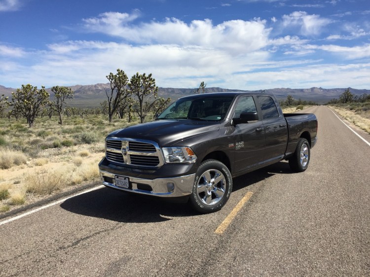 "The (Ram's) ultra-quiet cabin and plush cloth seat afforded ample support and comfort." Photo by Tim Plouff. 