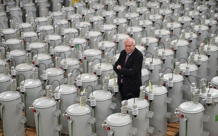 David Flanagan, executive chairman of Central Maine Power in October 2020 in Augusta. 