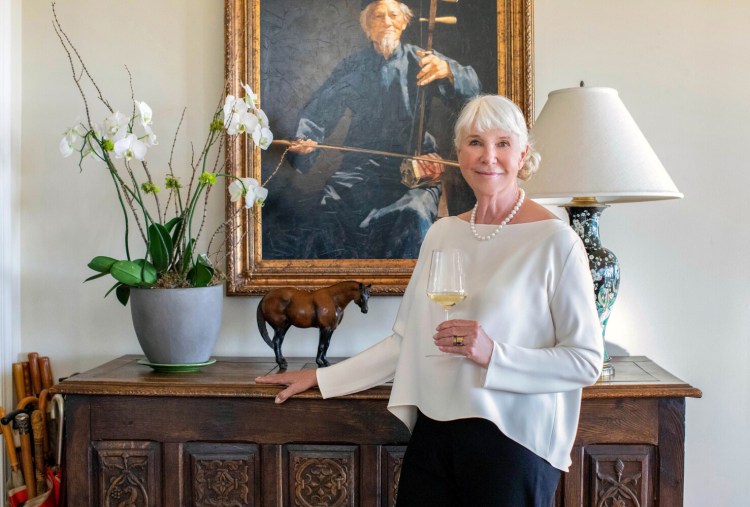 Vintner Robin Lail at her home in Napa Valley. 