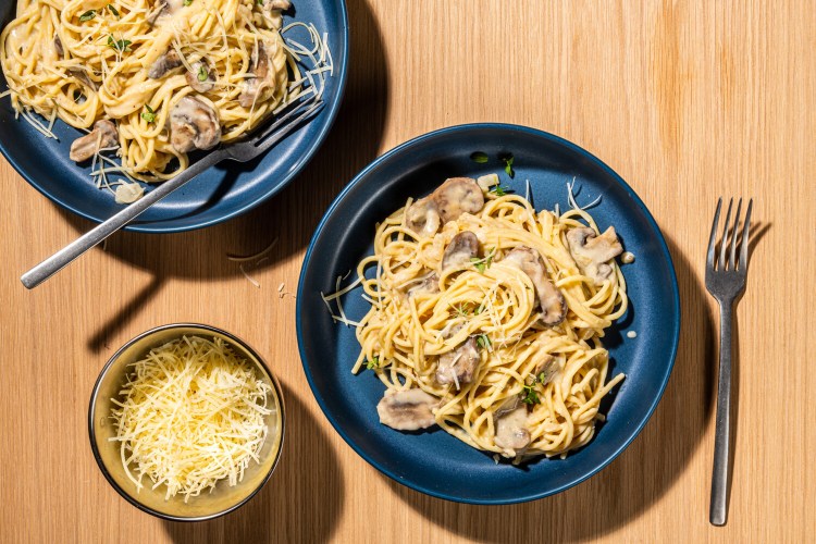 Chicken or Just Mushroom Tetrazzini