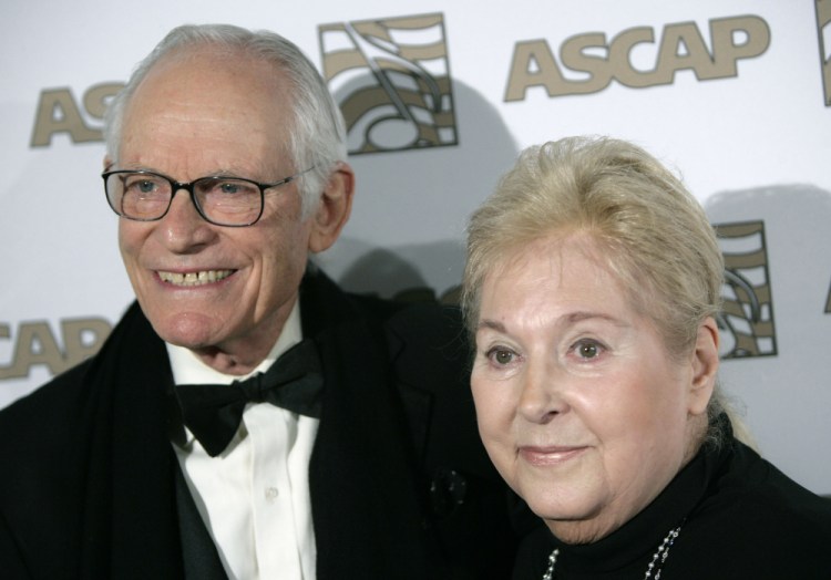 Alan and Marilyn Bergman in 2008. 

