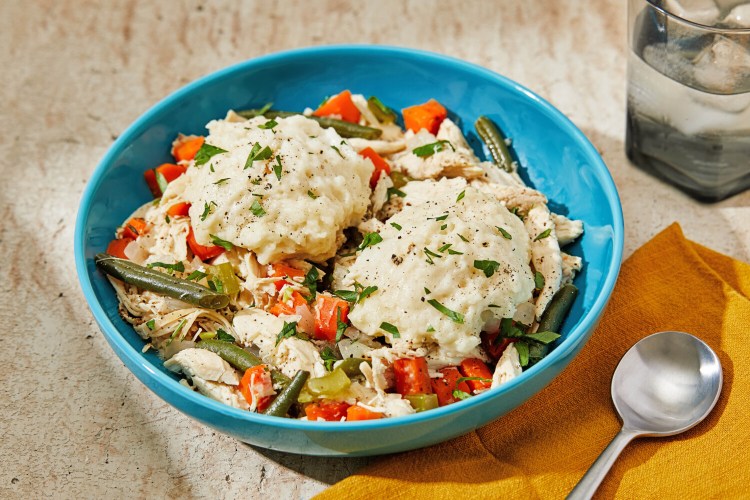 Chicken, Vegetables and Dumplings