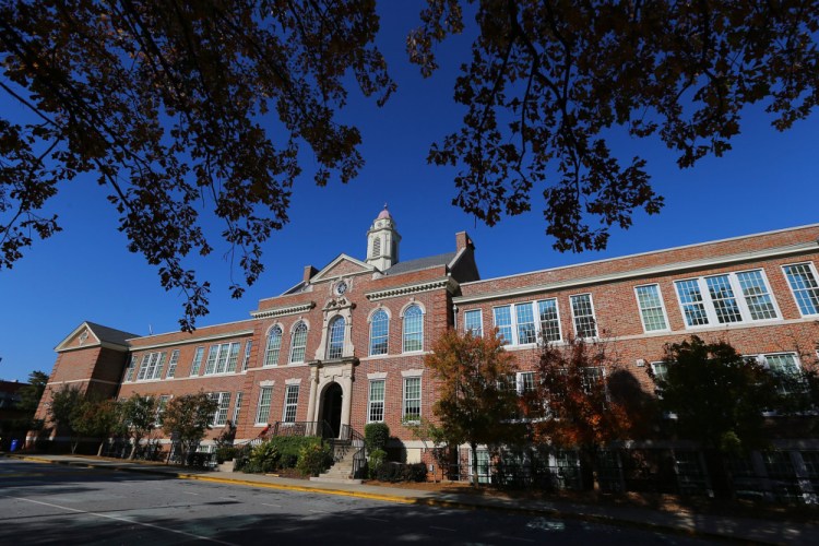 Druid Hills High School in suburban Atlanta.
