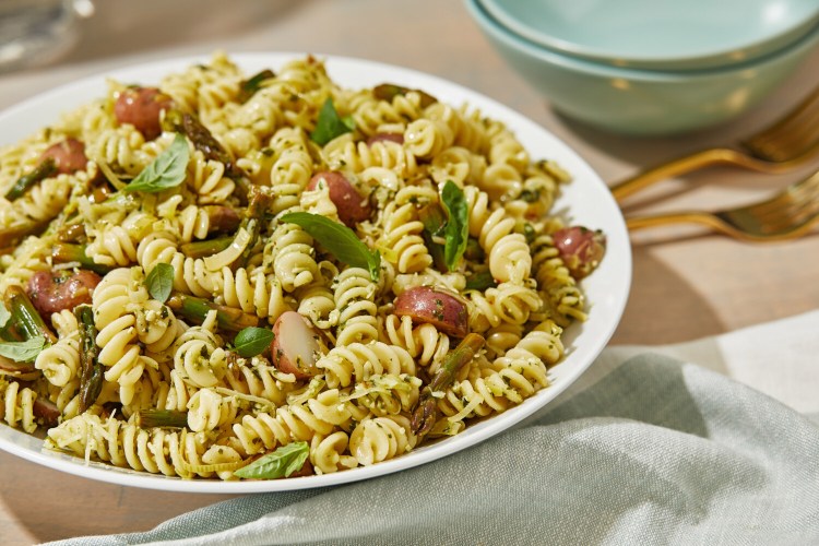 Nutty, Herby Spring Pasta